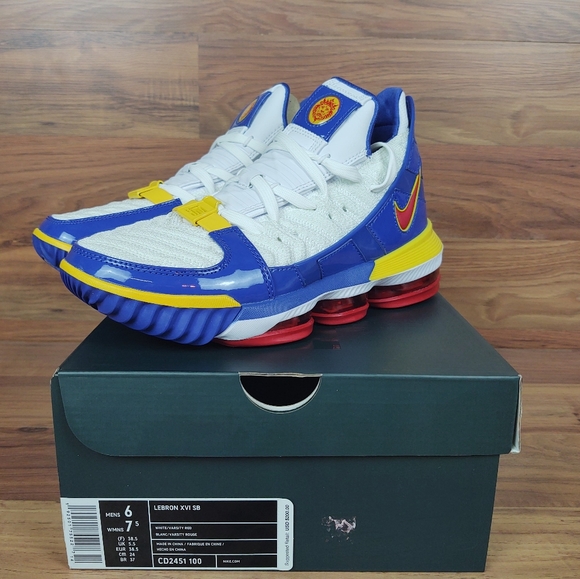 NIKE LEBRON JAMES XVI 16 SB SUPERMAN “SUPERBRON” C - Picture 1 of 8